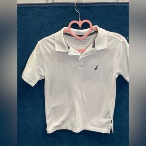 Nautica Kids Polo Shirt in White